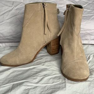 TOMS Suede Booties